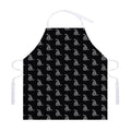 Gadsden Flag Pattern Print Adjustable Apron
