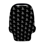 Gadsden Flag Pattern Print Baby Seat Cover