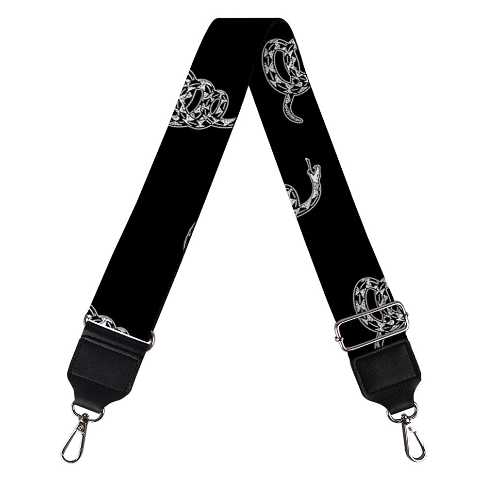 Gadsden Flag Pattern Print Bag Strap