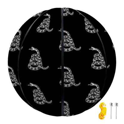 Gadsden Flag Pattern Print Basketball