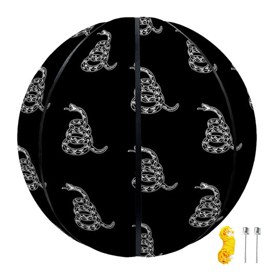 Gadsden Flag Pattern Print Basketball