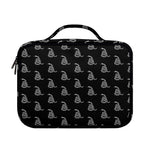 Gadsden Flag Pattern Print Briefcase Bible Bag