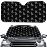 Gadsden Flag Pattern Print Car Windshield Sun Shade
