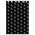 Gadsden Flag Pattern Print Curtain