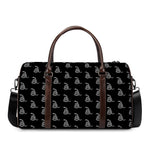 Gadsden Flag Pattern Print Duffle Bag