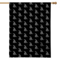 Gadsden Flag Pattern Print House Flag
