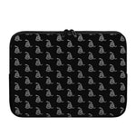 Gadsden Flag Pattern Print Laptop Sleeve