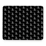 Gadsden Flag Pattern Print Mouse Pad