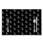 Gadsden Flag Pattern Print Placemat