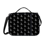 Gadsden Flag Pattern Print Shoulder Strap Bible Bag