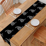 Gadsden Flag Pattern Print Table Runner