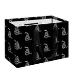 Gadsden Flag Pattern Print Utility Tote Bag
