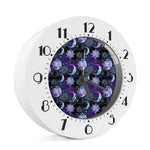 Galaxy Celestial Sun And Moon Print Alarm Clock