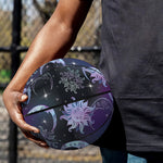 Galaxy Celestial Sun And Moon Print Basketball