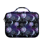 Galaxy Celestial Sun And Moon Print Briefcase Bible Bag