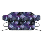 Galaxy Celestial Sun And Moon Print Car Windshield Snow Cover