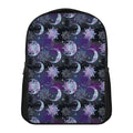 Galaxy Celestial Sun And Moon Print Casual Backpack