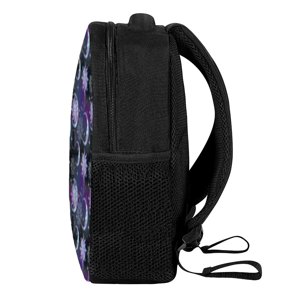 Galaxy Celestial Sun And Moon Print Casual Backpack