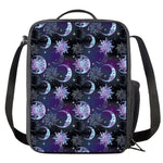 Galaxy Celestial Sun And Moon Print Crossbody Lunch Bag