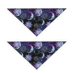 Galaxy Celestial Sun And Moon Print Dog Bandana