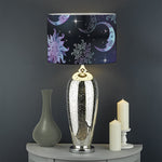 Galaxy Celestial Sun And Moon Print Drum Lamp Shade