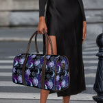 Galaxy Celestial Sun And Moon Print Duffle Bag