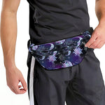 Galaxy Celestial Sun And Moon Print Fanny Pack