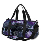 Galaxy Celestial Sun And Moon Print Gym Bag