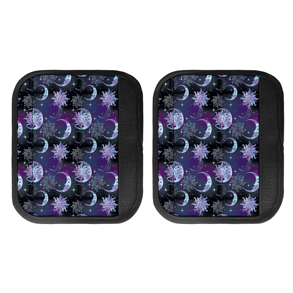 Galaxy Celestial Sun And Moon Print Handle Covers
