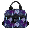 Galaxy Celestial Sun And Moon Print Insulated Lunch Bag