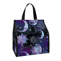 Galaxy Celestial Sun And Moon Print Insulated Lunch Tote