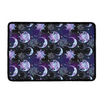 Galaxy Celestial Sun And Moon Print Kitchen Mat