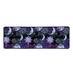 Galaxy Celestial Sun And Moon Print Long Kitchen Mat