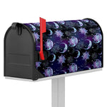 Galaxy Celestial Sun And Moon Print Mailbox Cover