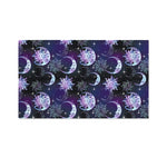 Galaxy Celestial Sun And Moon Print Polyester Flag