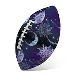 Galaxy Celestial Sun And Moon Print Rugby Ball