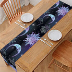 Galaxy Celestial Sun And Moon Print Table Runner