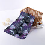 Galaxy Celestial Sun And Moon Print Towel