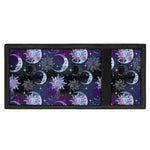 Galaxy Celestial Sun And Moon Print Trifold Wallet