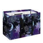 Galaxy Celestial Sun And Moon Print Utility Tote Bag