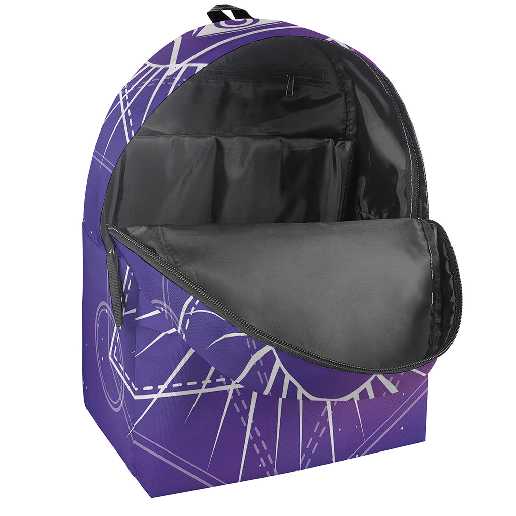 Galaxy Eye of Providence Print Backpack