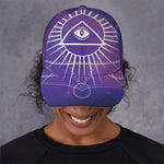 Galaxy Eye of Providence Print Baseball Cap