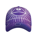 Galaxy Eye of Providence Print Baseball Cap