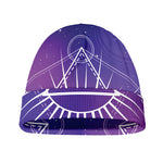 Galaxy Eye of Providence Print Beanie