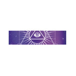Galaxy Eye of Providence Print Bed Runner