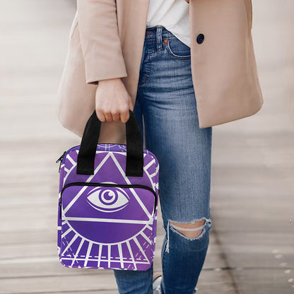 Galaxy Eye of Providence Print Bible Tote Bag
