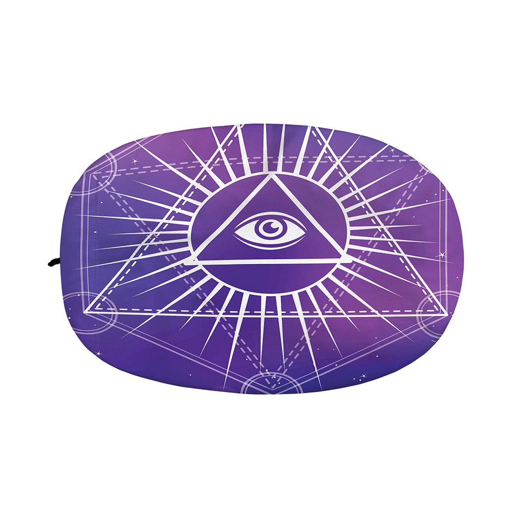 Galaxy Eye of Providence Print Car Side Mirror Covers