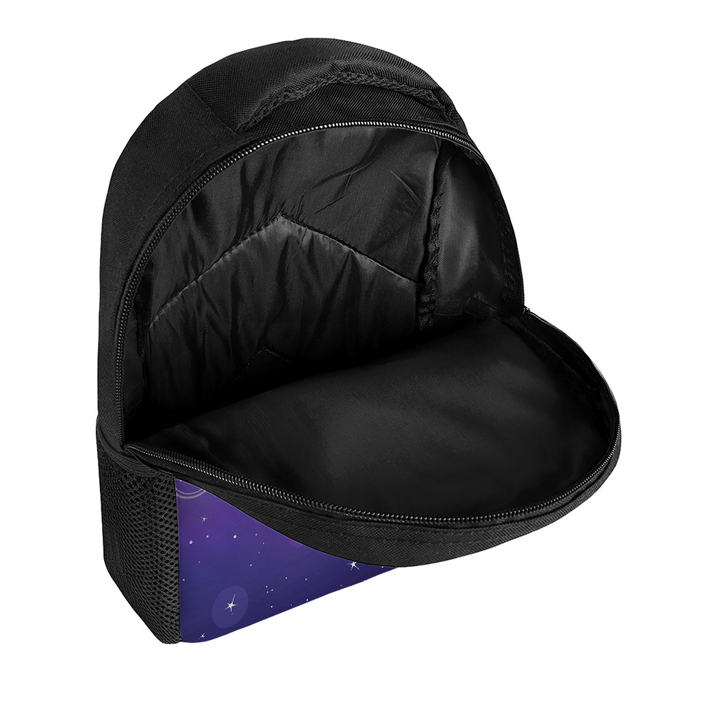 Galaxy Eye of Providence Print Casual Backpack