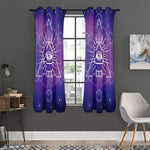 Galaxy Eye of Providence Print Curtain
