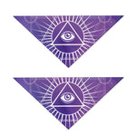 Galaxy Eye of Providence Print Dog Bandana